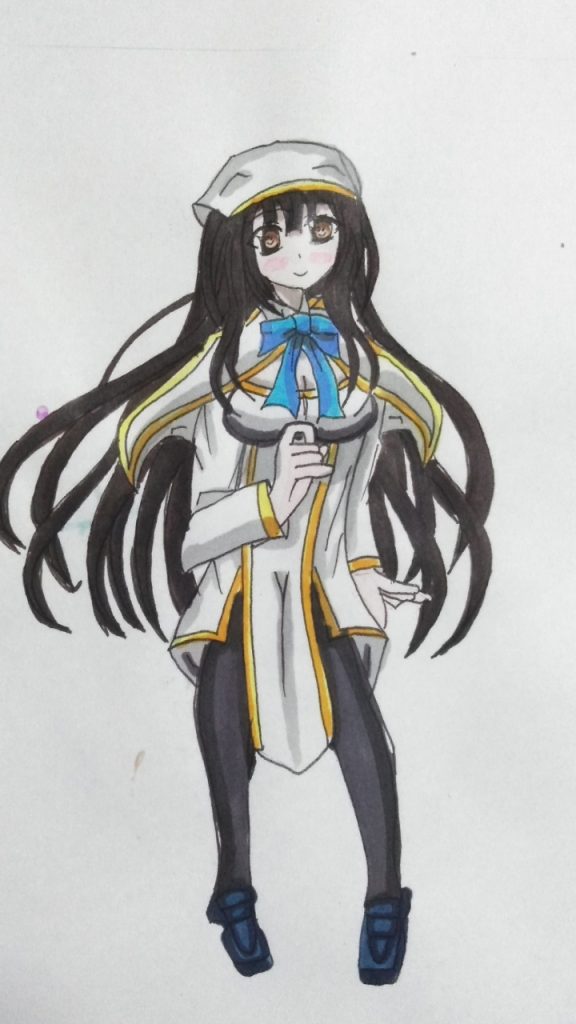 ダイバー・オウツキ・クノンのイメージ立ち絵です。