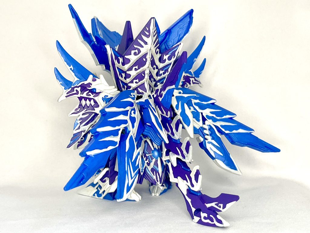 バックショット。とにかくレリーフに隙が無さすぎて、手を抜けるところがありませんでした。。。もはや苦行の域でした。