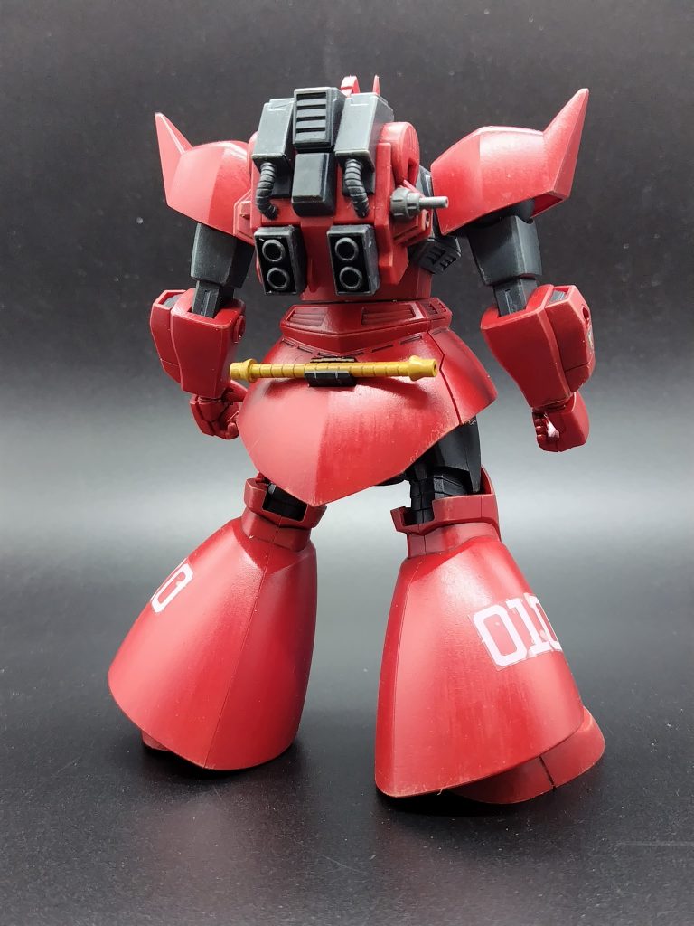 ライフルのラックだけつけてみました。