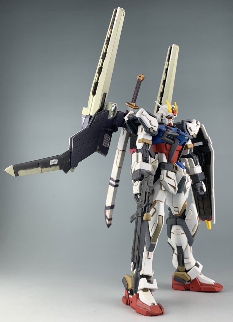 IWSP的なシルエットになったかなと思います。ストライカーパックをオリジナルに作れたのはよかったです。