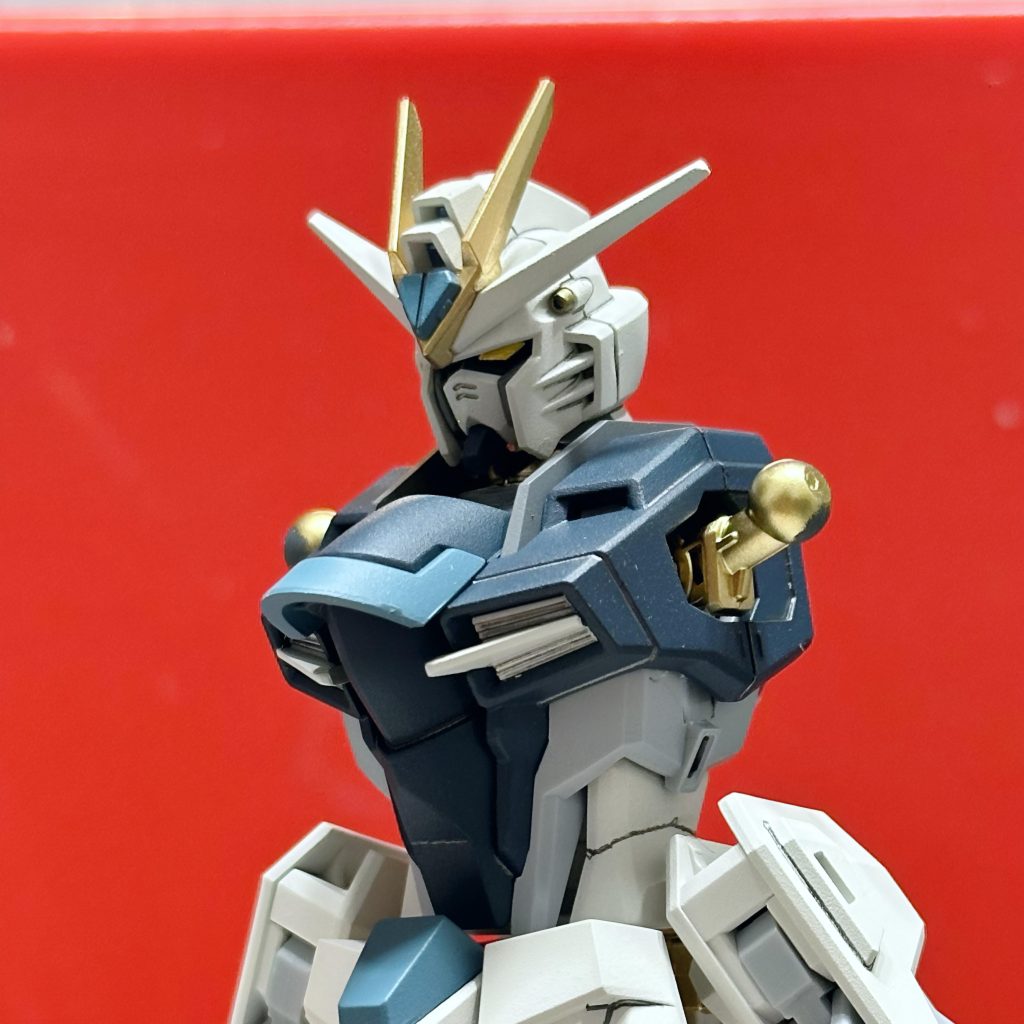 おまけデカール&トップコート前です特に顔の造形が良い感じですね✨