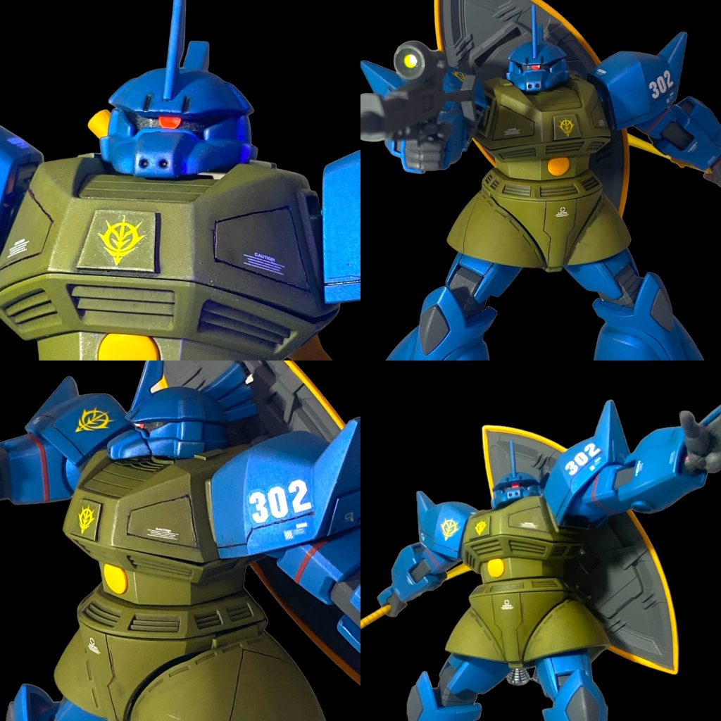 HGUC ゲルググ(アナベルガトー専用)–4枚目/制作者：丸五ワークス