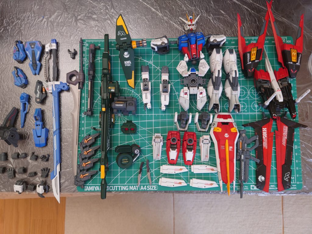 パーフェクトストライクガンダム–2枚目/制作者：モモのしん