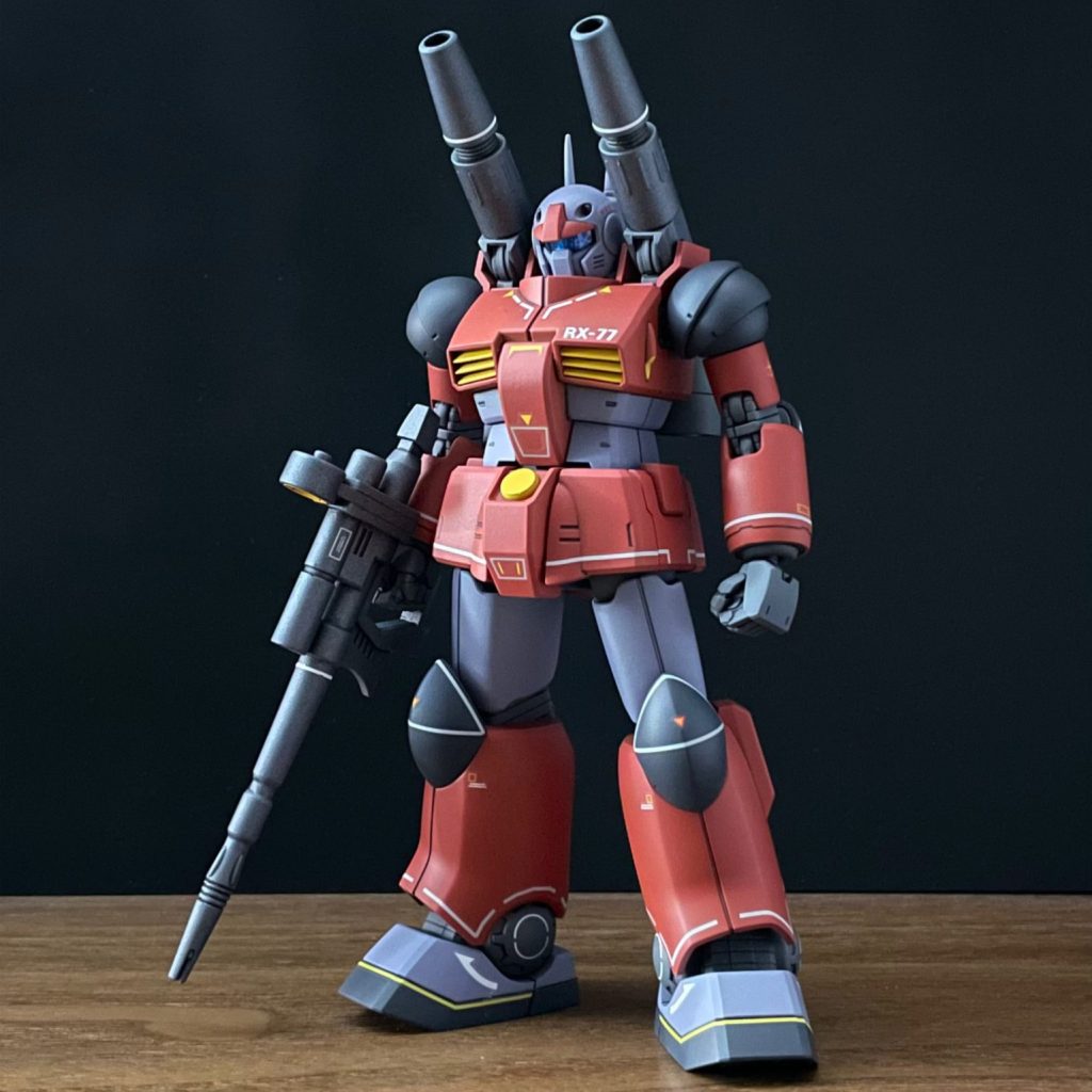 HG リアルタイプ ガンキャノン｜hos_plamoさんのガンプラ作品｜GUNSTA（ガンスタ）