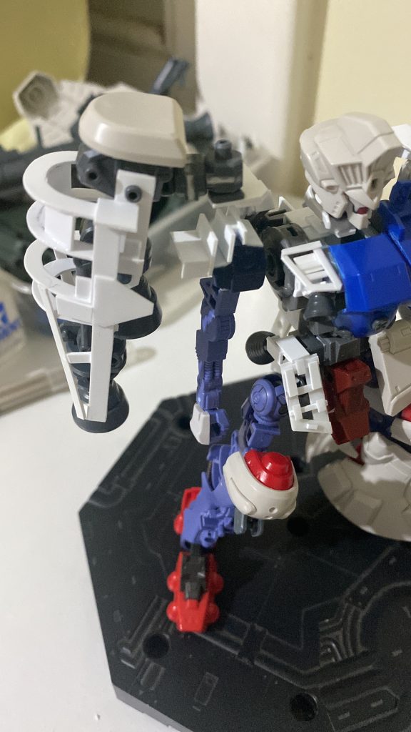 Half frame before painting 