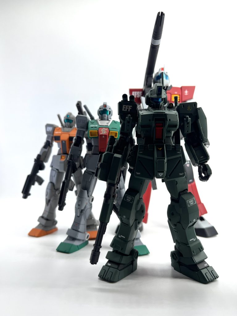 HG  ジム（スレッガー搭乗機）–4枚目/制作者：tattsuokun