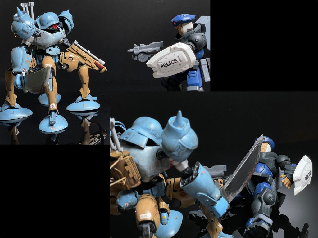 福岡県警「おいそこのお前!怪しいヤツだ,武器を降ろせ!」キラーマシン「・・・」げしっ福岡県警「いやー」