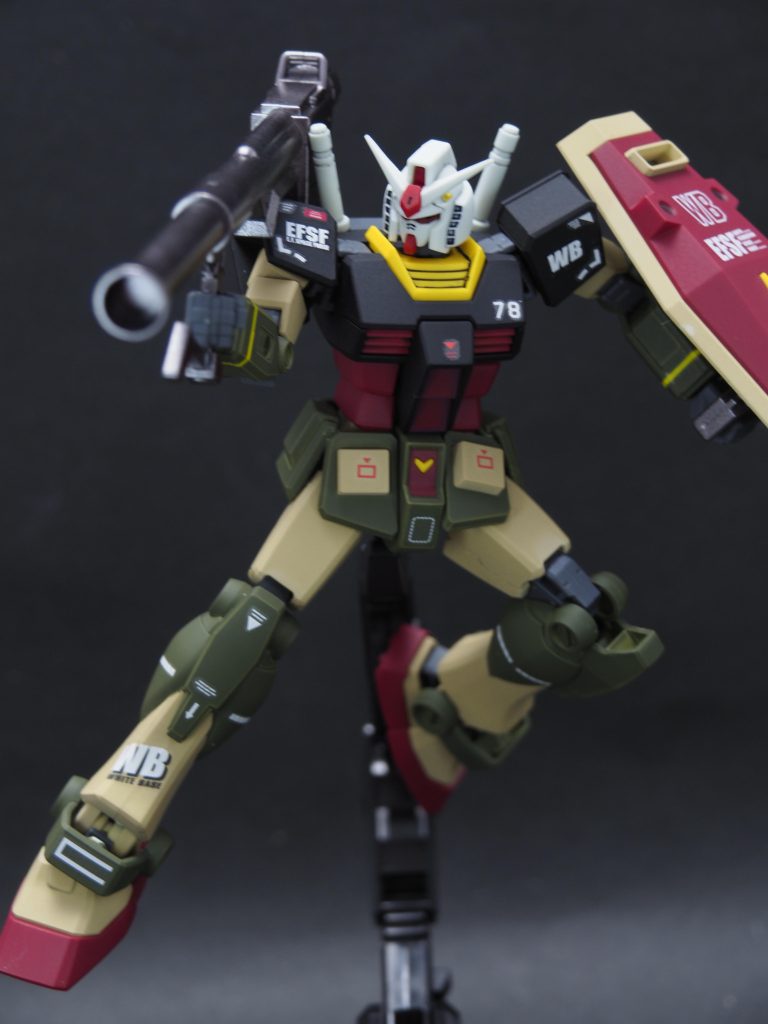 最近は右脚脛部に貼る所属母艦のマーキングがマイブームです。