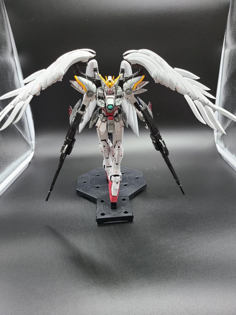 バスターライフルのせいでポージングが難しい💦