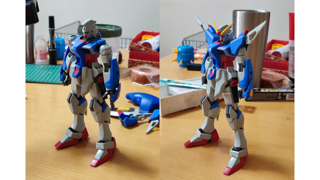 スタイルアップ左が無加工 右が加工後わかってもらえるだろうか・・・・・