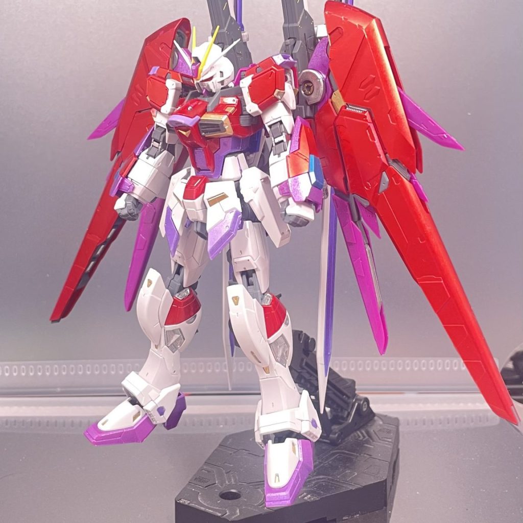 RG デスティニーインパルス 全塗装　完成品　ガンプラ　デスティニー RGデスティニーインパルス｜ねこきのこさんのガンプラ作品｜GUNSTA