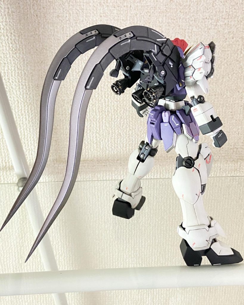 バックショット。バーニアを大型に取り換えてます。