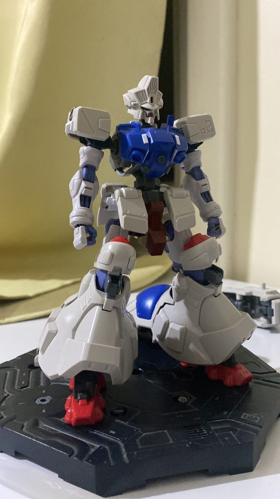 Second frame with armor on