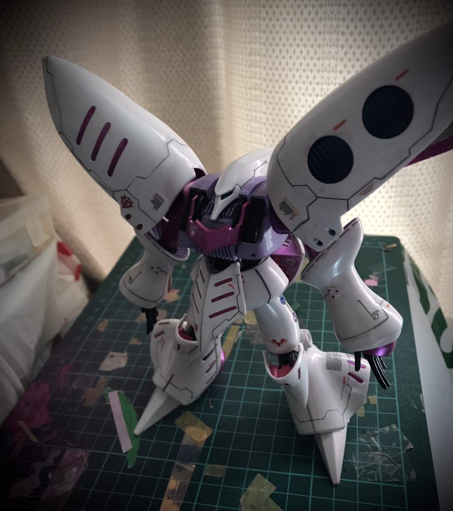 キュベレイはHGでも迫力あって満足でした。 