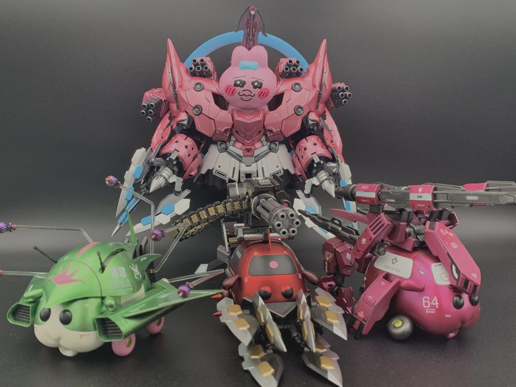 妻仕様ガンプラに仲間が増えました！