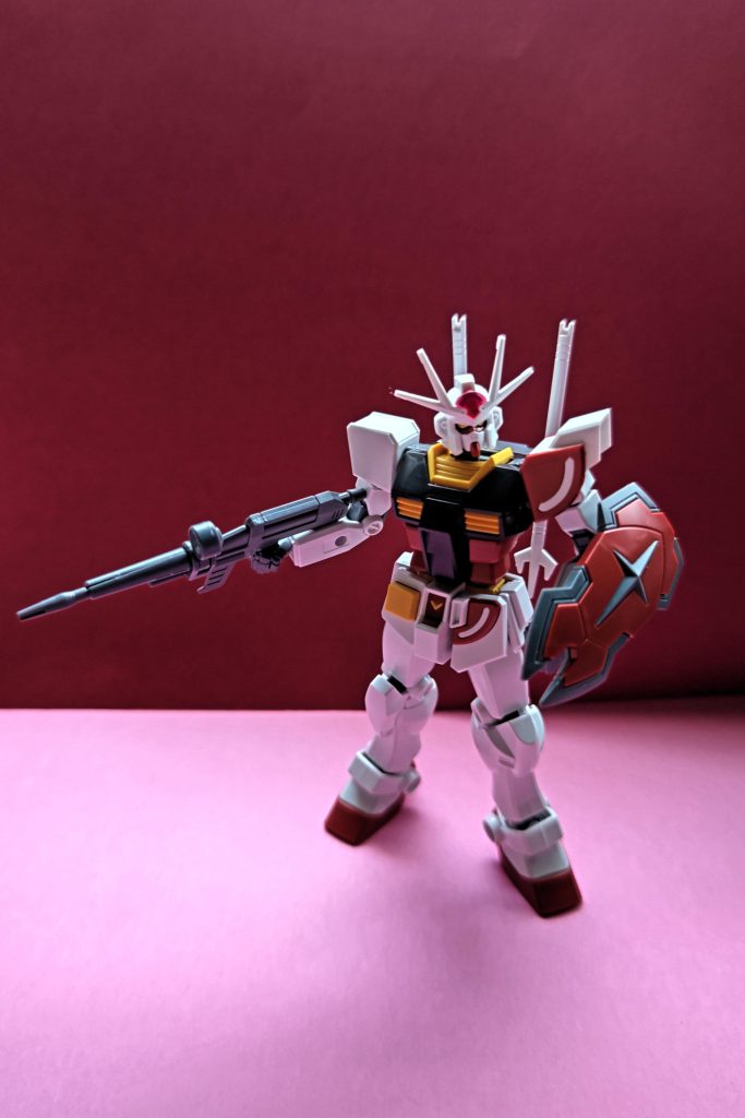 こんな風に半分、ラーガンダムにしたりして。あとはどう仕上げようかな。