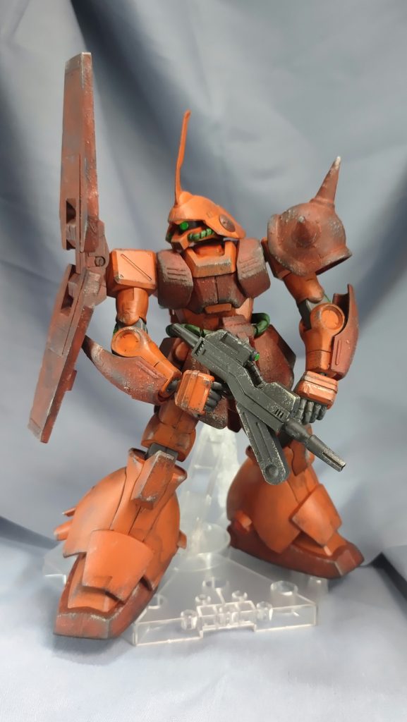 2024年6月現在、自分の投稿作にて一番いいねが少なかったマラサイの再挑戦。チッピングとウォッシングを追加しました。