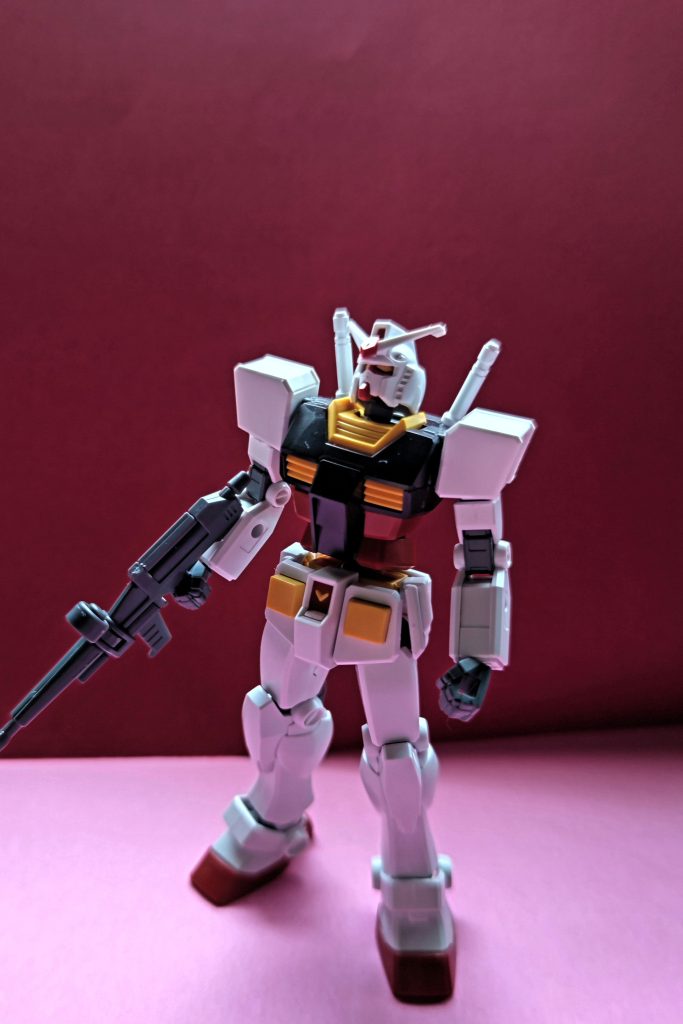 ノーマルのガンダムの出来上がり。