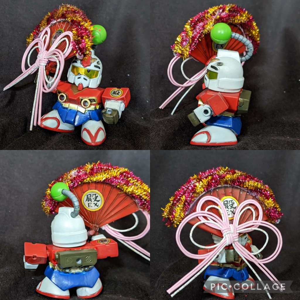 ジュリ扇をド派手にしてあります!!