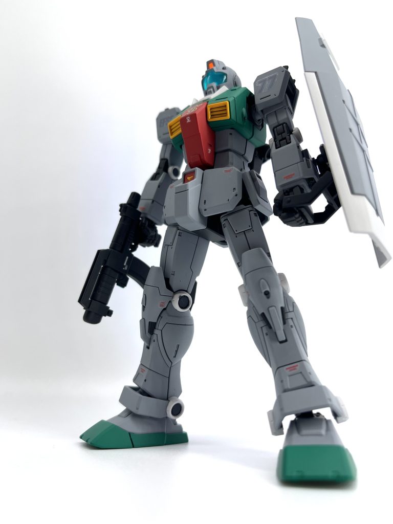 HG  ジム（スレッガー搭乗機）–3枚目/制作者：tattsuokun
