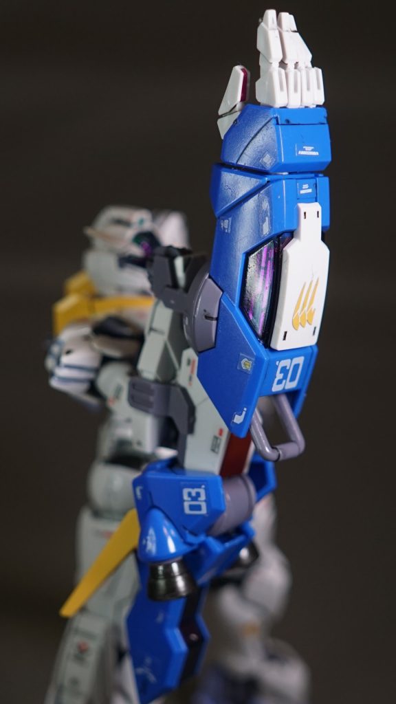 HG1/144 XGF-01［Ⅱ3］ガンダムルブリスジウ–3枚目/制作者：しるばにあ