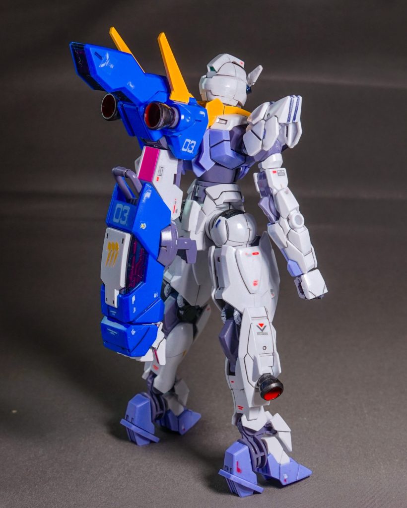 HG1/144 XGF-01［Ⅱ3］ガンダムルブリスジウ–3枚目/制作者：しるばにあ