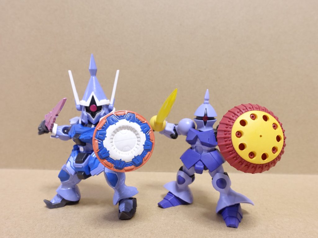 シールドの色は明るすぎたかなぁ？