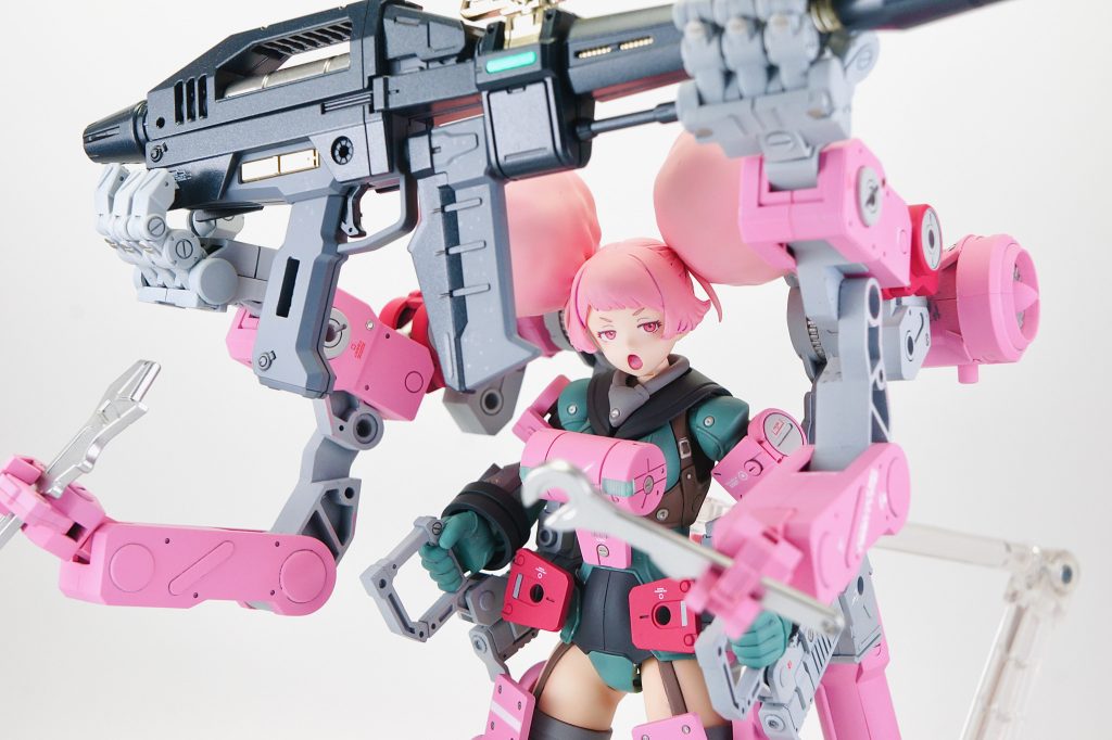 グライフェンにはサブアームがあるので、いろんな作業ができそうですね。