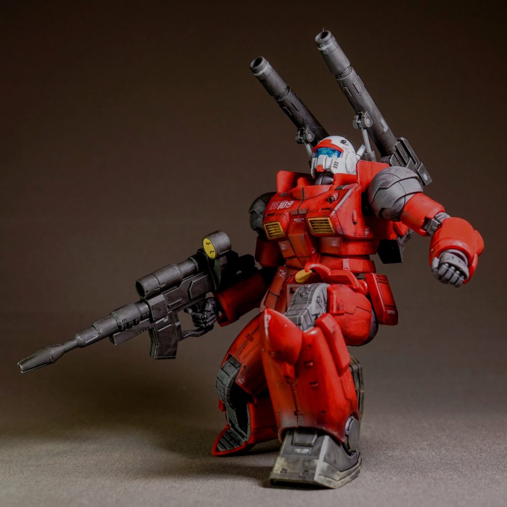 HG 1/144 RX-77-02 ガンキャノン(ククルス・ドアンの島版)–2枚目/制作者：しるばにあ