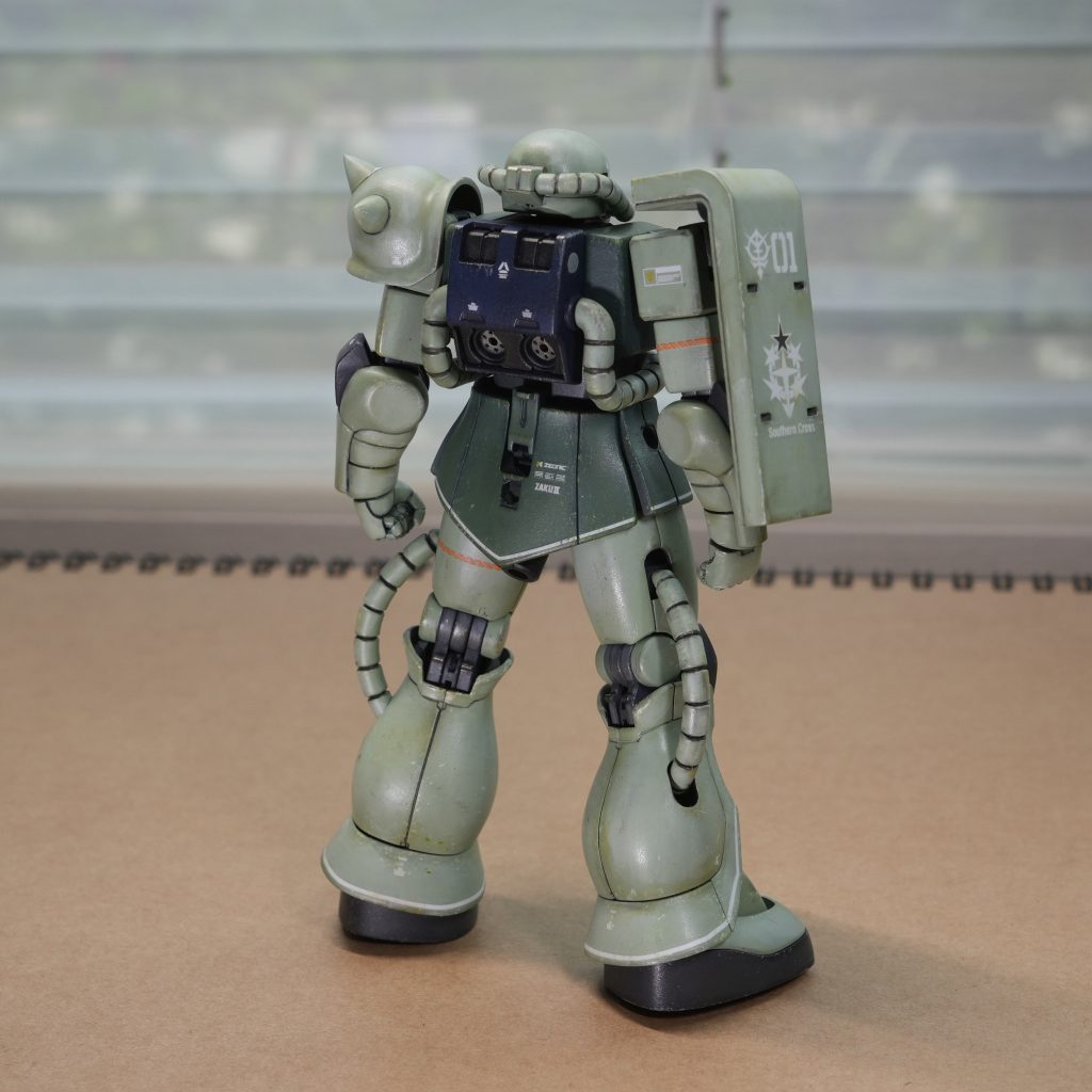 (筆塗り)HGUC 1/144 ザクII (Revive)–3枚目/制作者:RMHK-Michael