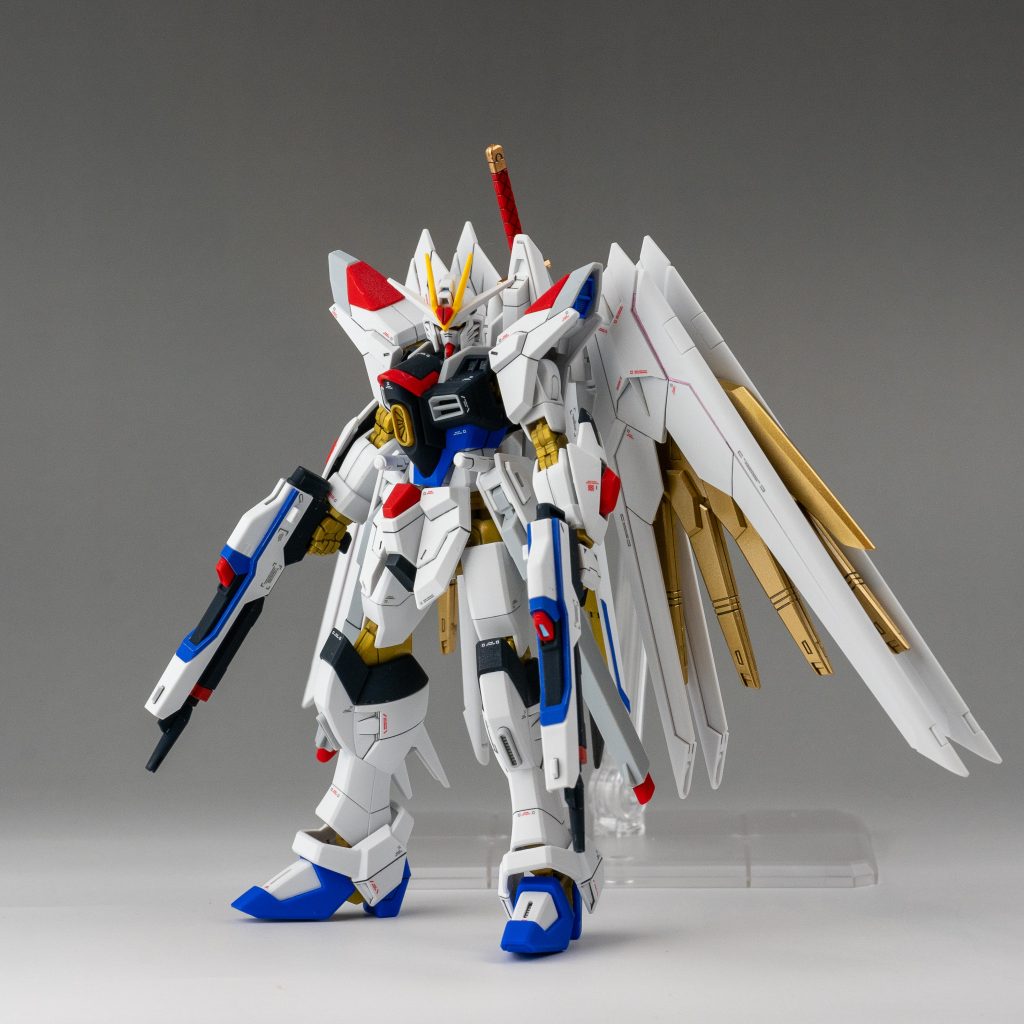 HG マイティーストライクフリーダムガンダム–5枚目/制作者：M.マウス Ver.Le