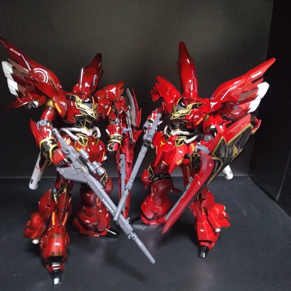 2機同時作成HGシナンジュ