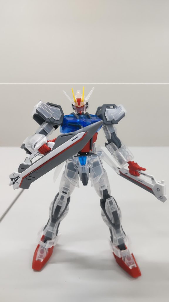 カレトヴルッフを分解してビルドナイフとビルドカッターを持たせた状態