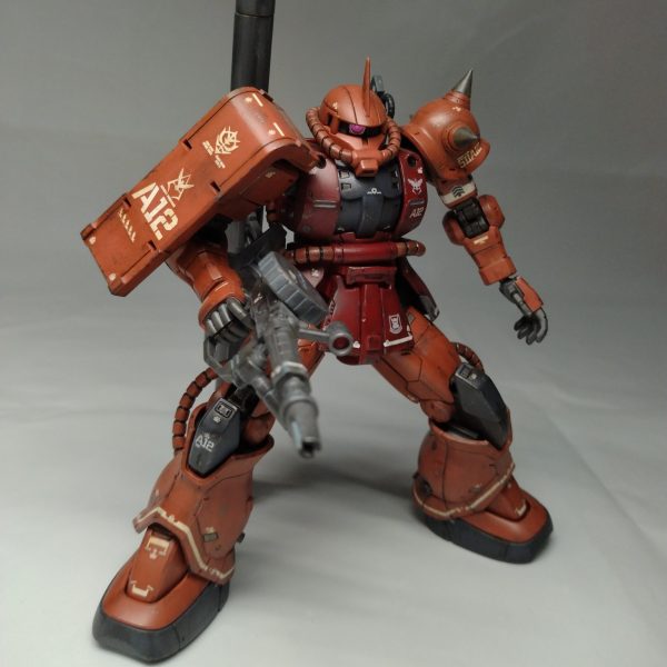 HG ORIGIN シャア専用ザクⅡ