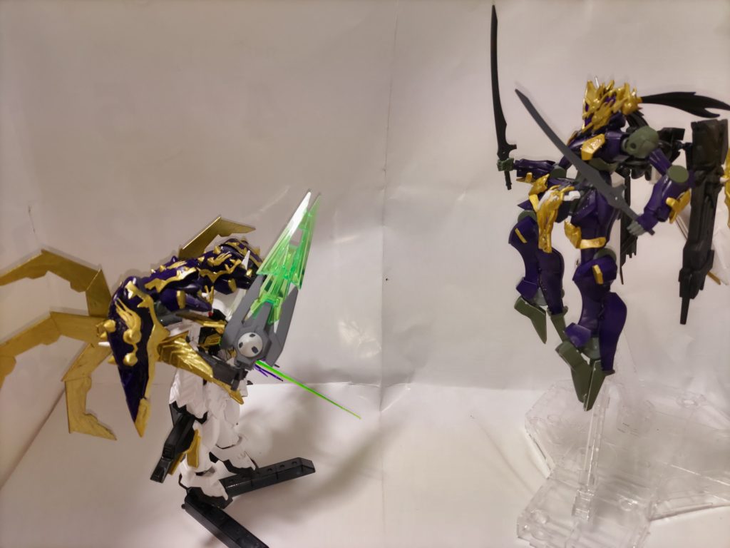 最近のガンプラは、互換性が多くて改造がとても楽しいです。