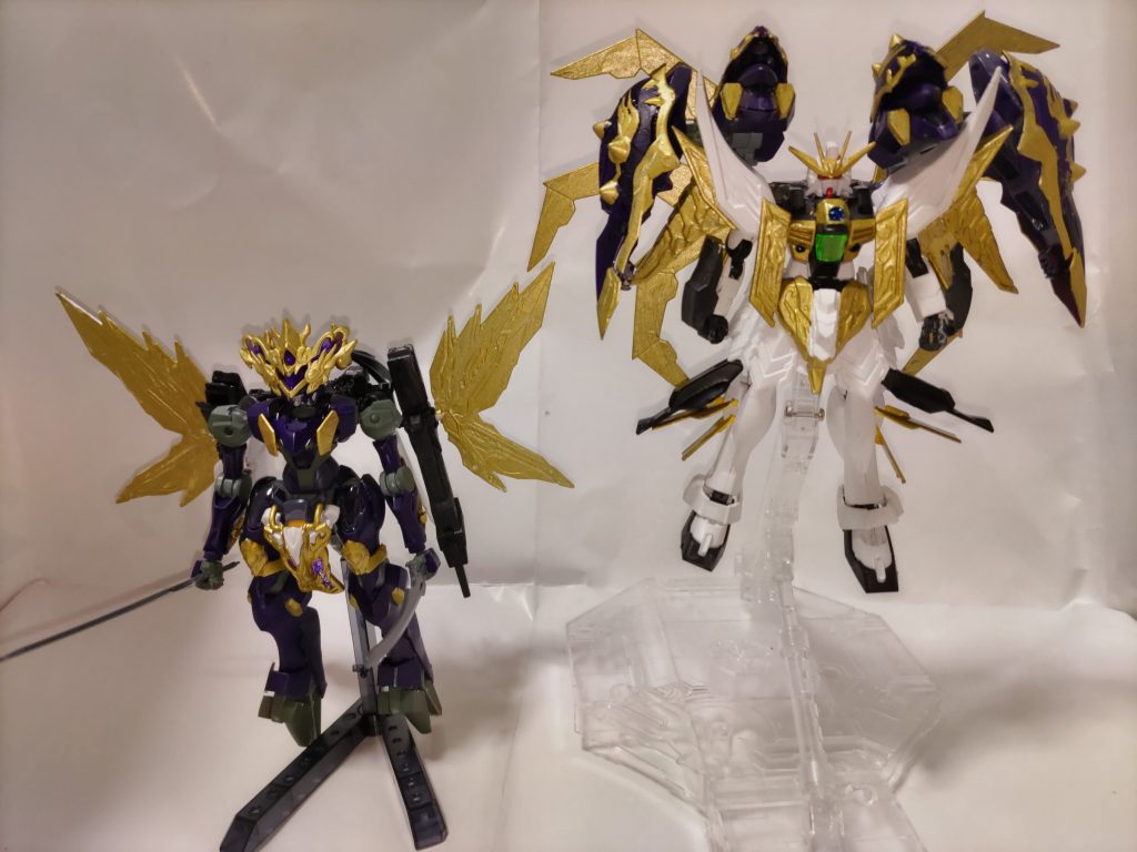 貂蝉ガンダムファラクトとバックパックを交換