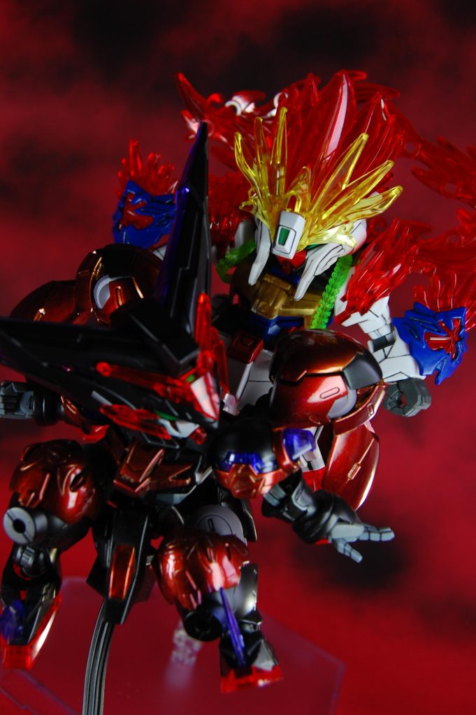 SD　シャイニングガンダムレッドフレイム–2枚目/制作者：kisa