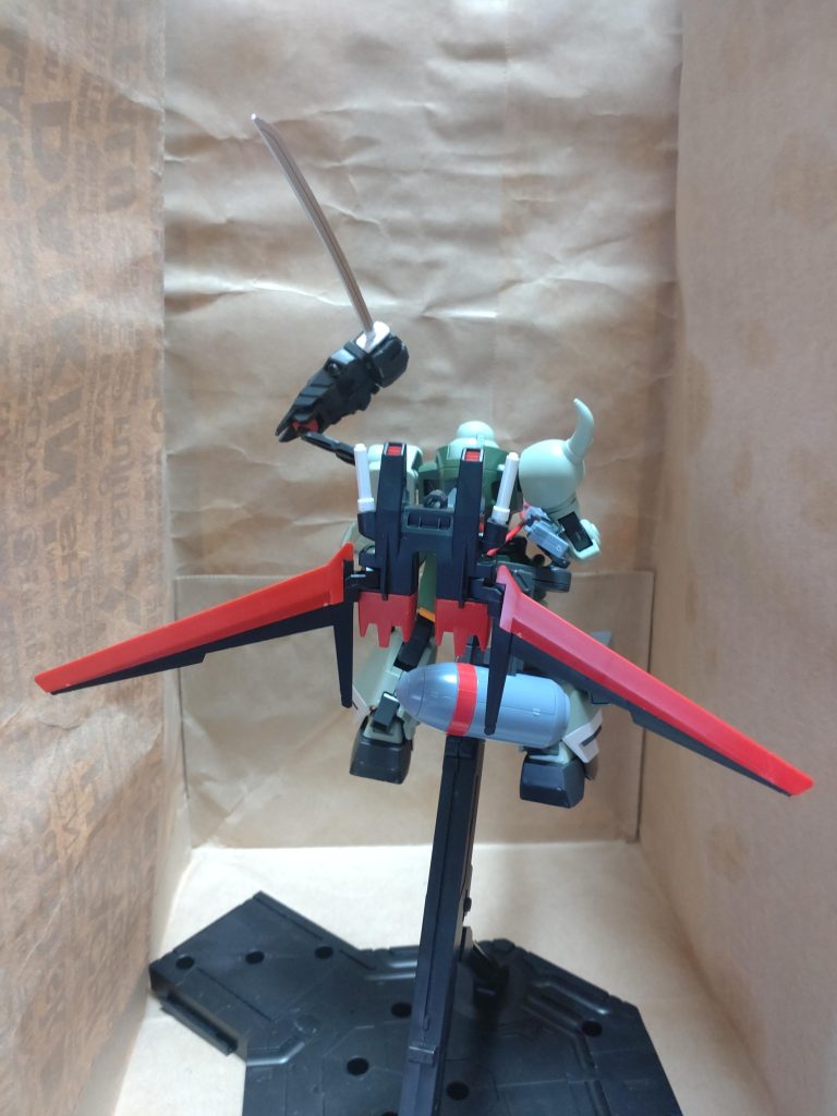 説明書にあった縦向きの位置もなかなか良い。