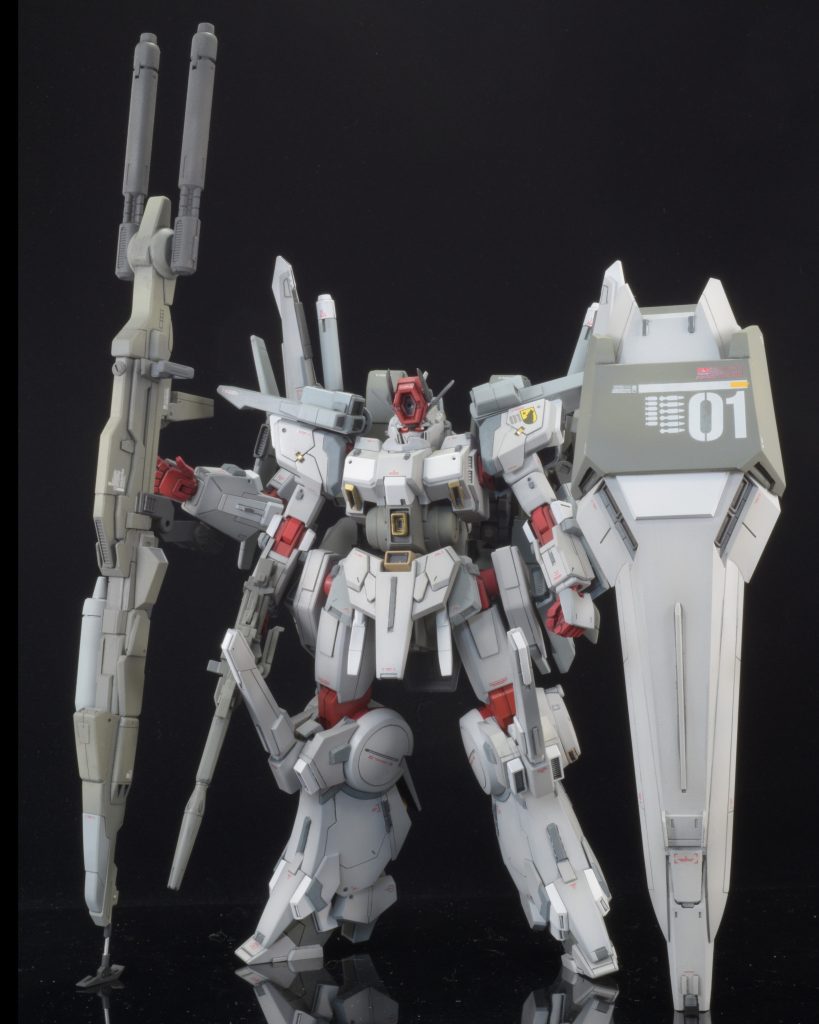 本来、副腕は武器保持用として造ったが、素立ちだとなんかイマイチ決まらない…むぅ。