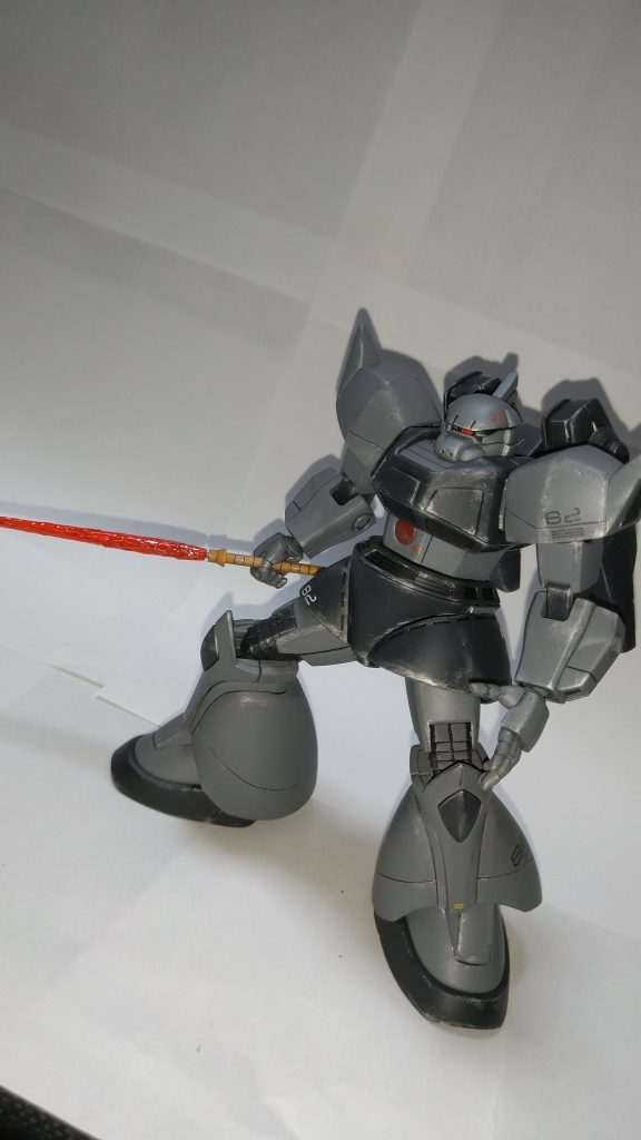 最後にサ-ベル持ってパシャリ。梅雨入りしましたので皆様クリア-塗布する時は気を付けて~御覧いただきありがとうございました😀。