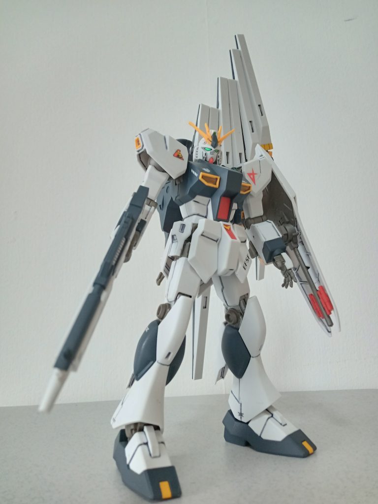 パーツ構成に無駄がなく、組みやすい上に、色分けが優秀であると、HGCUの良さを再認識しました。