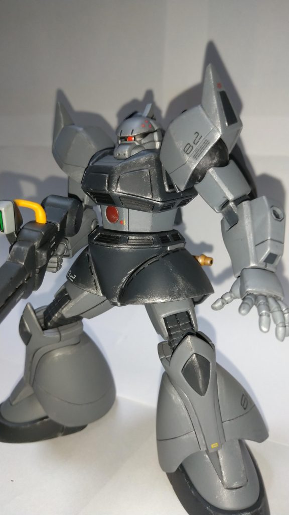 肩、脚部、リアスカート、スジ彫りしました。スジ彫り初心者🔰なんでグズグズです😅