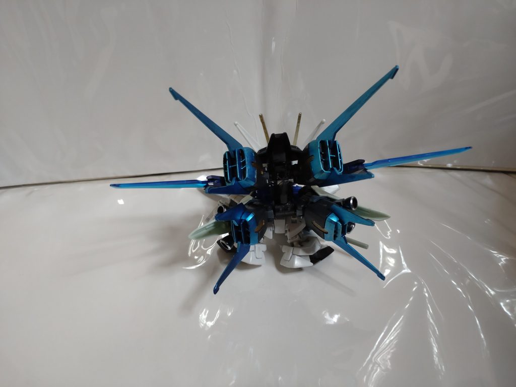 バックショットブースター4基に更にバーニア追加で機動力盛盛高機動は良きです(*´ω`*)