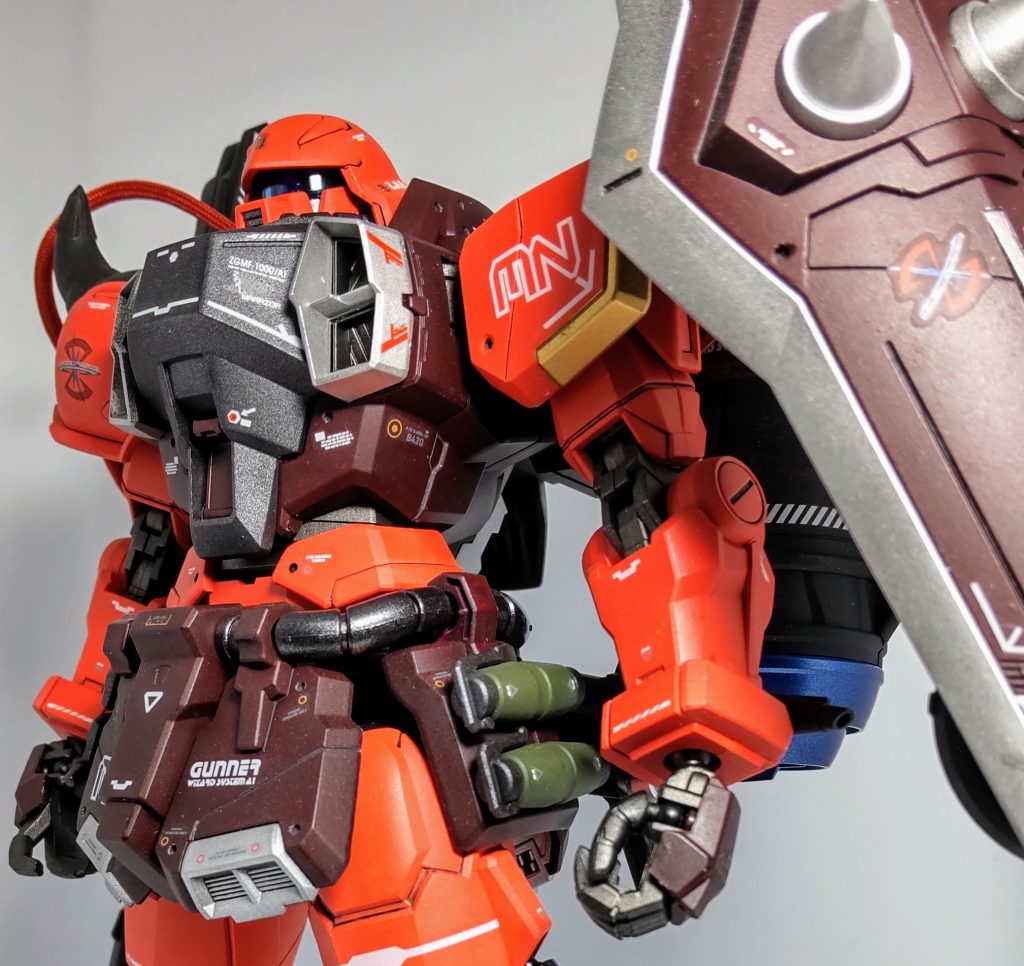 MG ガナーザクウォーリア（ルナマリア・ホーク専用機）–8枚目/制作者：おっさんX68kどきどきプラモ