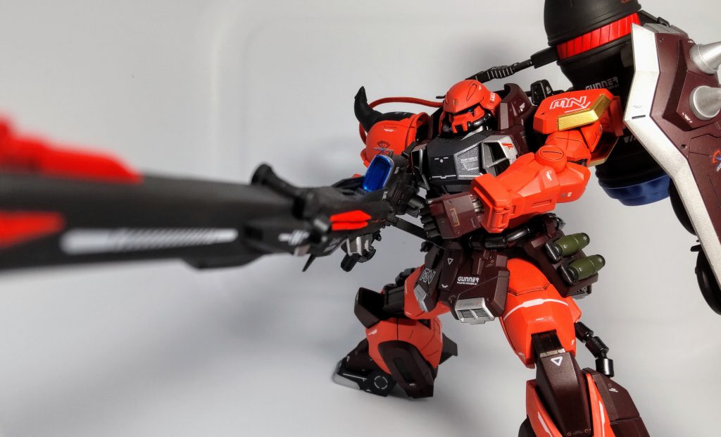 MG ガナーザクウォーリア（ルナマリア・ホーク専用機）–3枚目/制作者：おっさんX68kどきどきプラモ