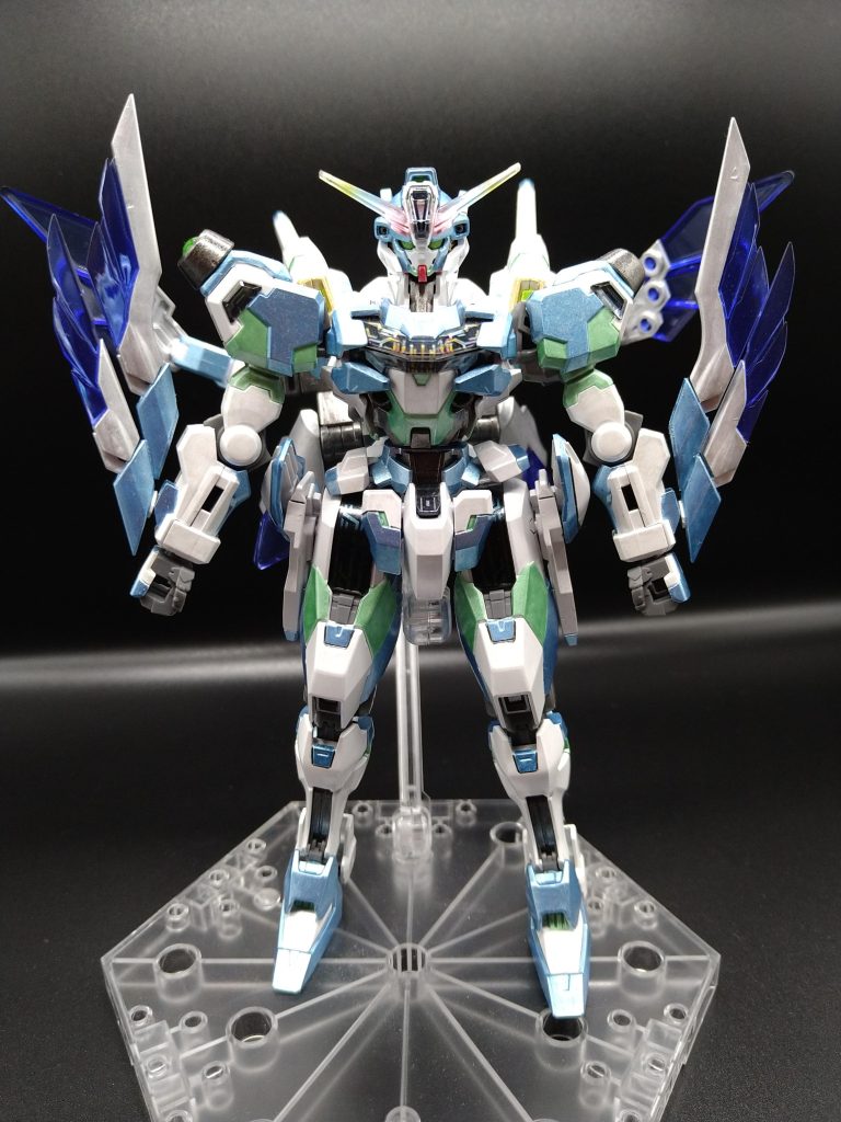 羽部分はコトブキヤのウイングエッジと、エクスアーマーを使用しました。