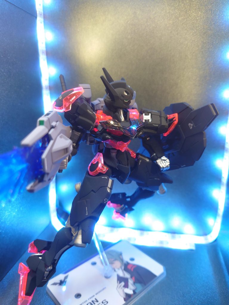 【HG】水星の魔女 ガンダムルブリス　エアブラシ初塗装–5枚目/制作者：Banboo