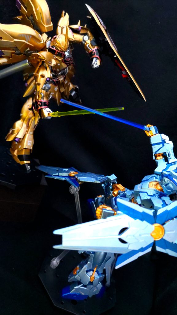 HGシナンジュ筆塗り全塗装–5枚目/制作者:KJ7479