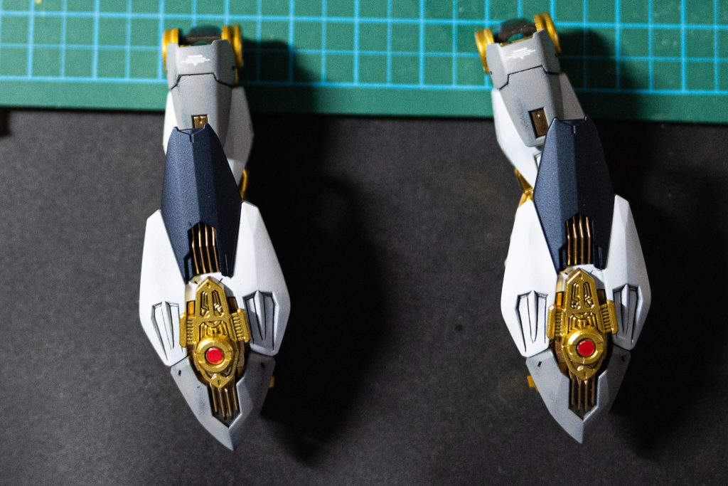 パーツ数が多く、塗装するのが大変でした。背中の筋肉がバキバキです。