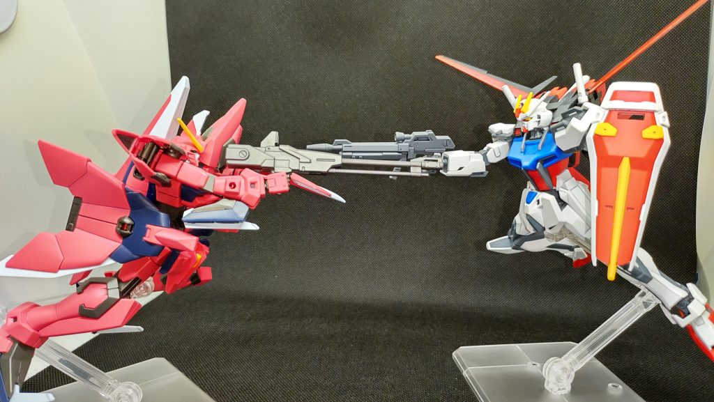 バンクでよく出てきた、お互いにライフル撃ち合うシーンをイメージして。